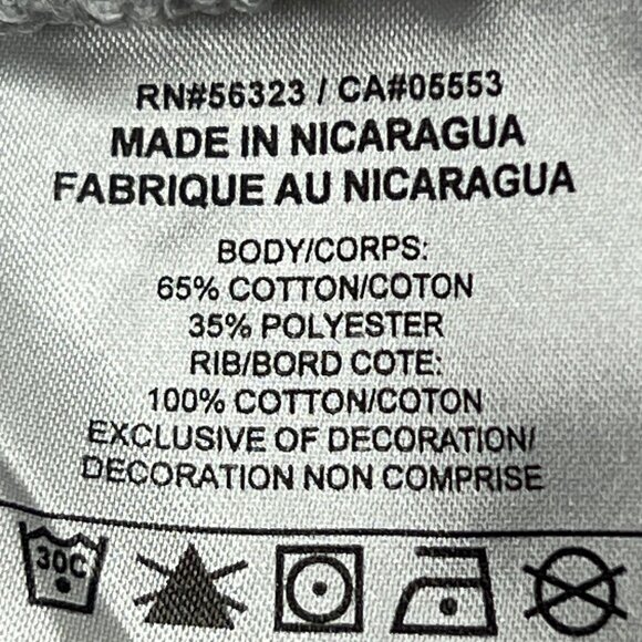 Nike Dri-Fit Mens XL Gray Tee Shirt Athletic Cut Spellout Swirly Logo Graphic - Picture 4 of 10